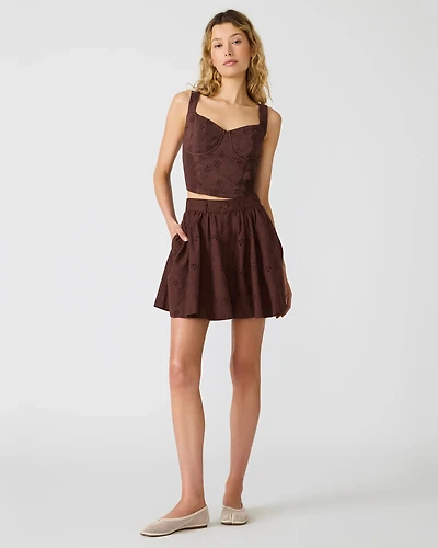 VANNY SKIRT BROWN