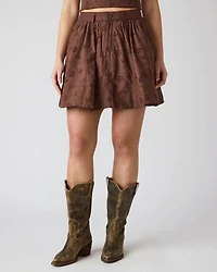 VANNY SKIRT BROWN