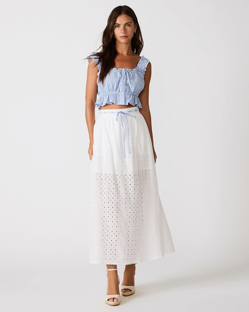 BROOKLYN TOP BLUE MULTI