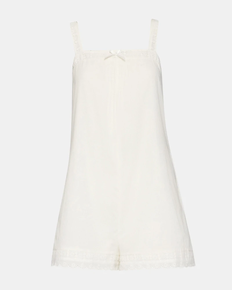 ODELLE ROMPER WHITE