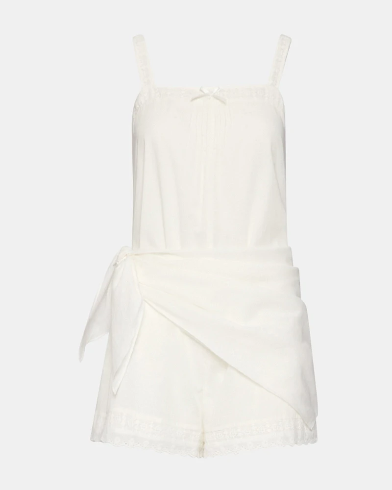 ODELLE ROMPER WHITE