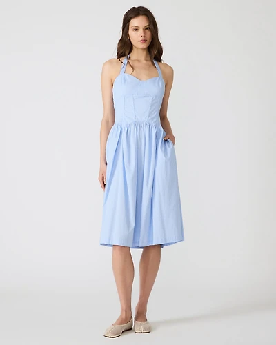 LEIGH-ANNE DRESS BLUE MULTI