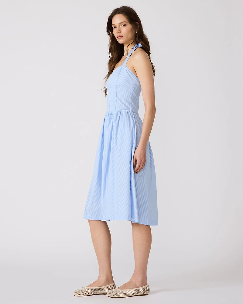 LEIGH-ANNE DRESS BLUE MULTI