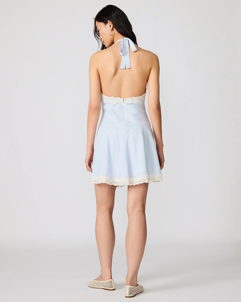 LIZA DRESS BLUE