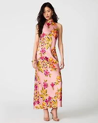 LARA DRESS PINK MULTI