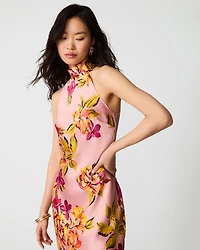 LARA DRESS PINK MULTI