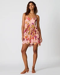 KAMRYN DRESS PINK MULTI