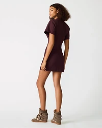KARLINA DRESS BROWN