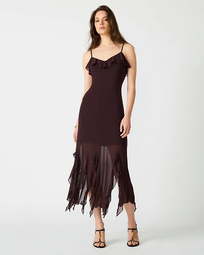 MARIANE DRESS BROWN