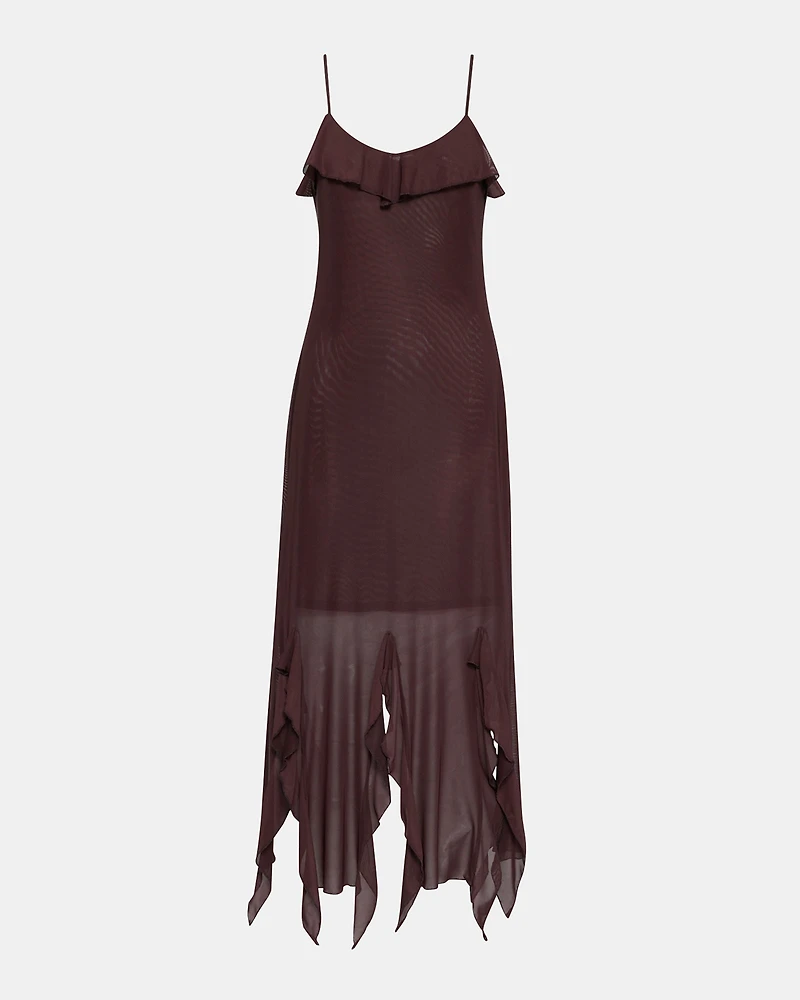 MARIANE DRESS BROWN