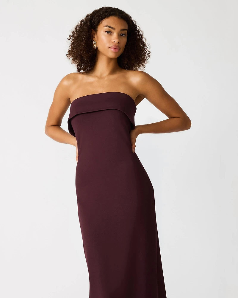 ROSLYNN DRESS BROWN