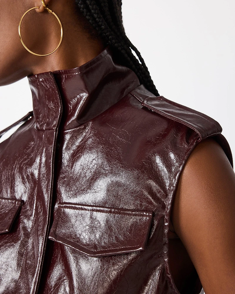 LUXIE VEST PURPLE