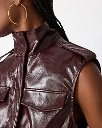 LUXIE VEST PURPLE