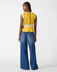 ELINOR TOP MUSTARD