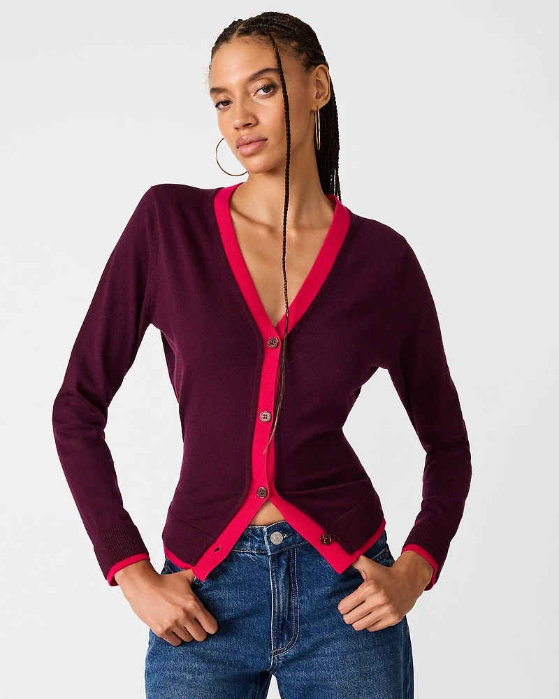 ARWEN CARDIGAN PURPLE