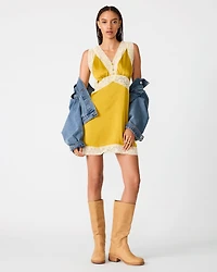 SAVANNA DRESS MUSTARD