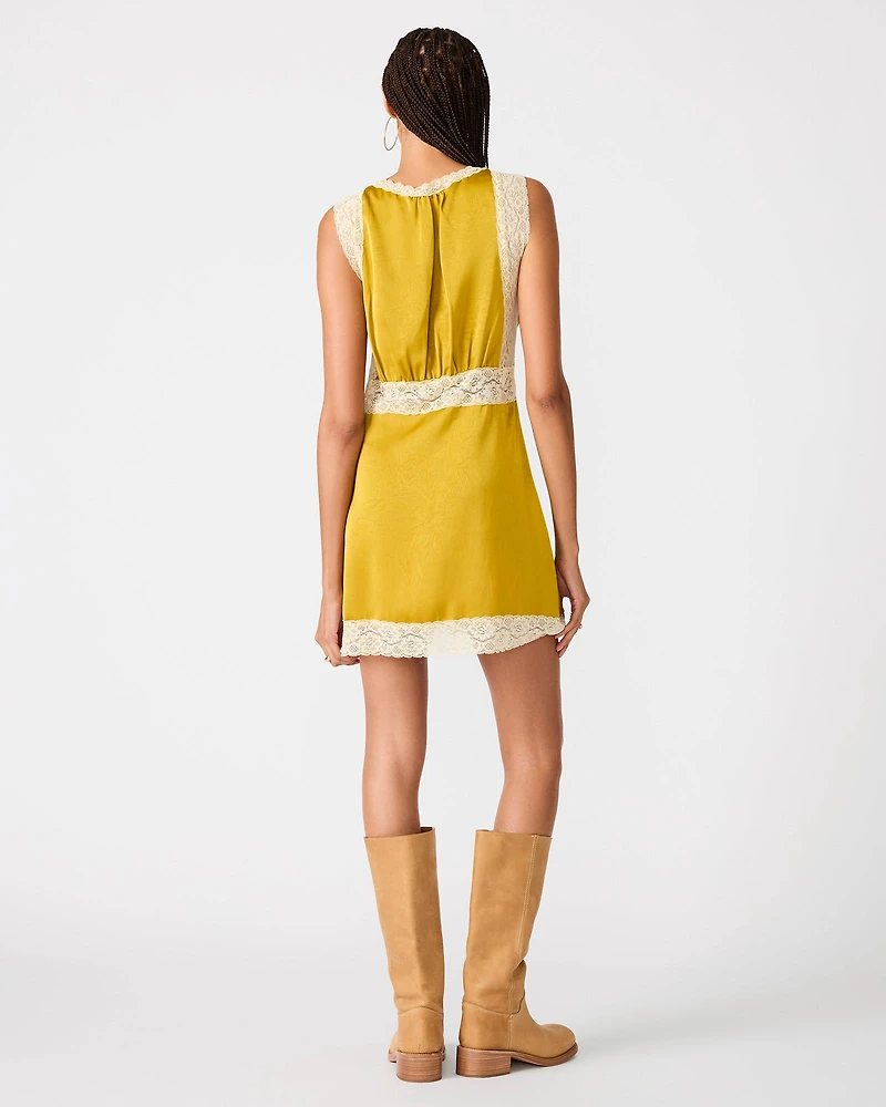 SAVANNA DRESS MUSTARD