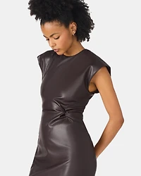 CHIARA DRESS BROWN