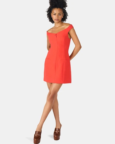 YANA DRESS RED