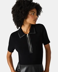 TILA DRESS BLACK MULTI