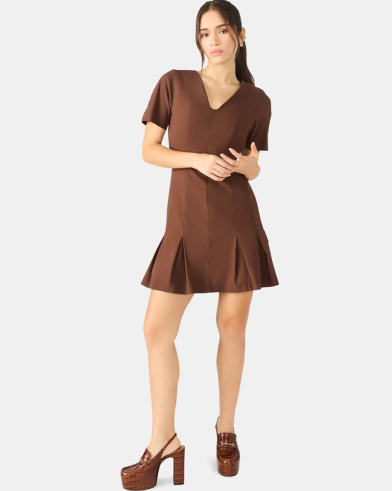 MARIE DRESS MOCHA