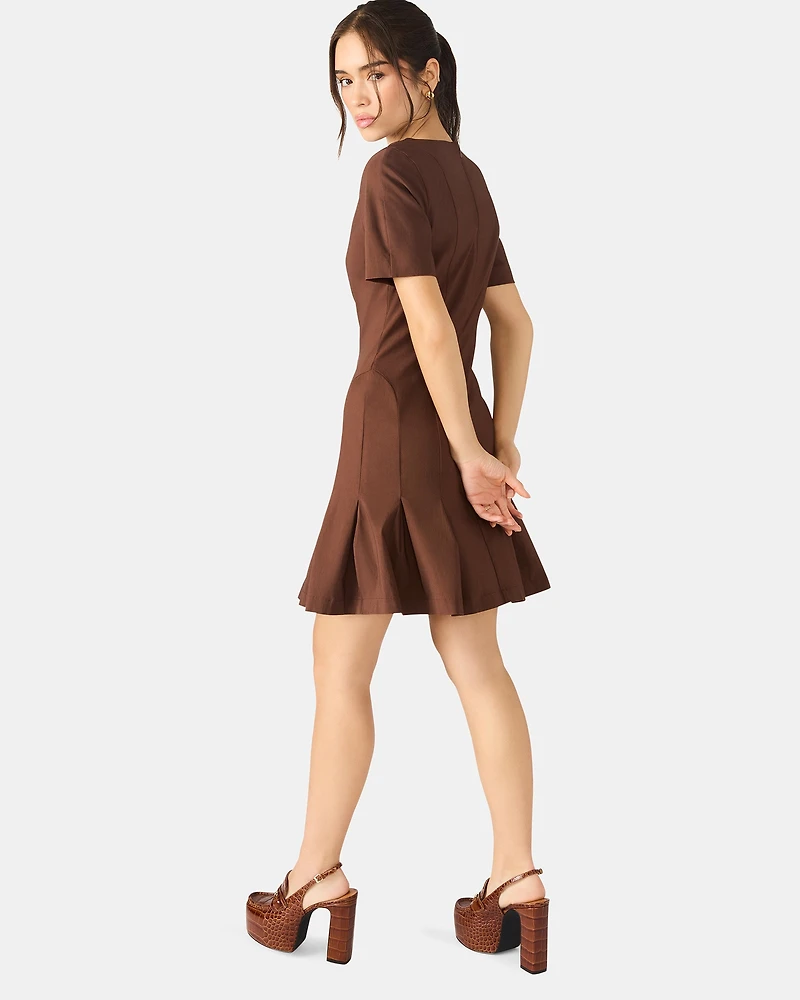 MARIE DRESS MOCHA