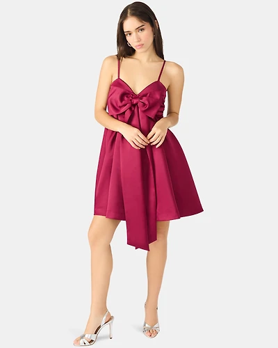 LIYANA DRESS CRANBERRY