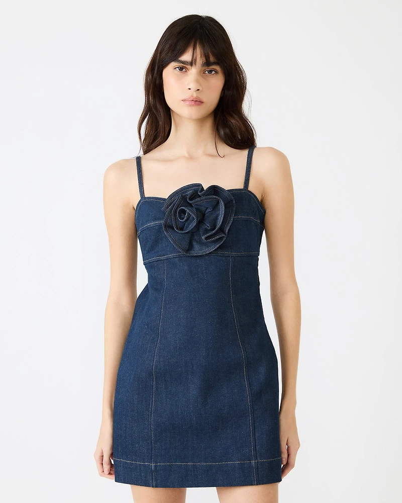 PEONY DRESS INDIGO