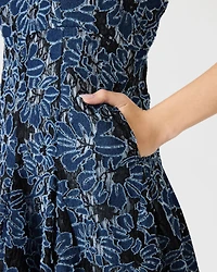 ENDER DRESS BLACK MULTI