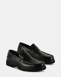 ASHERRR BLACK LEATHER