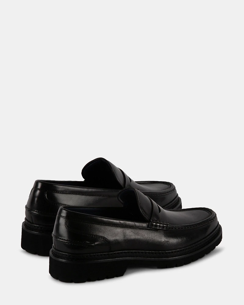 ASHERRR BLACK LEATHER