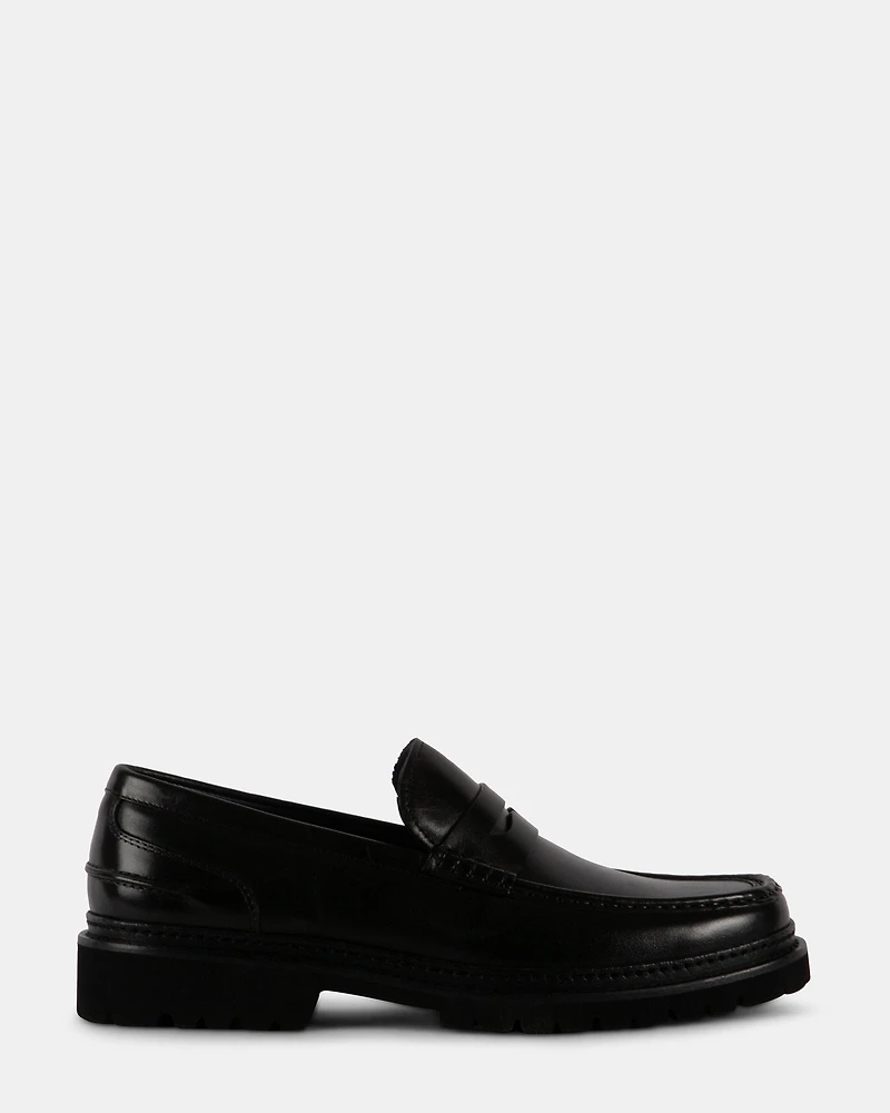 ASHERRR BLACK LEATHER