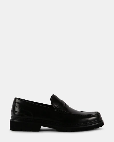 ASHERRR BLACK LEATHER