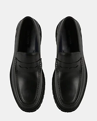 ASHERRR BLACK LEATHER