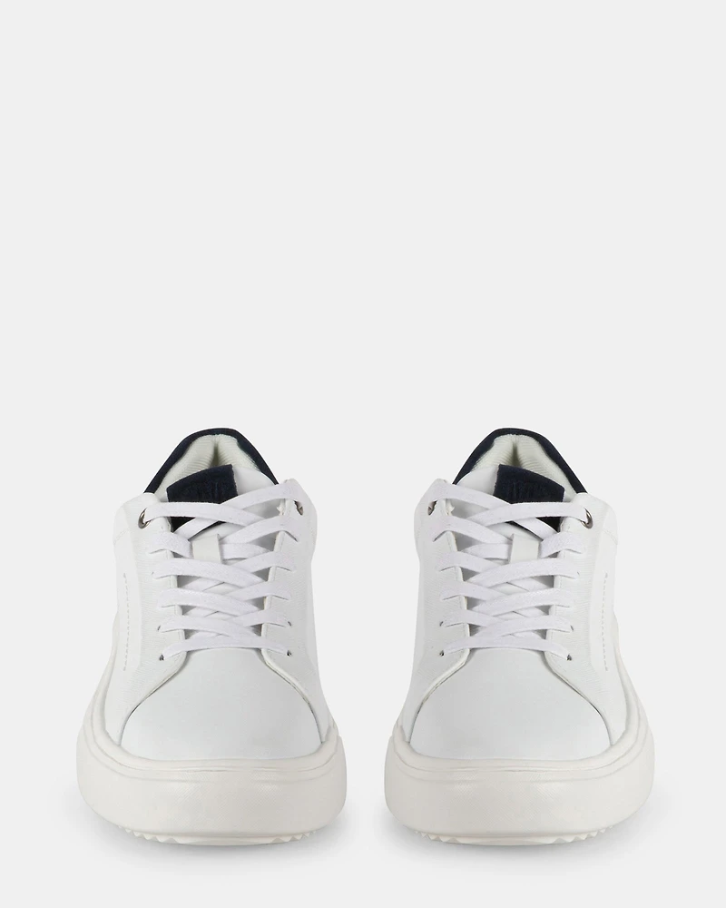 BELAIRE WHITE LEATHER