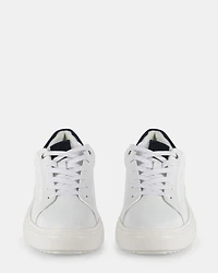 BELAIRE WHITE LEATHER