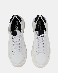 BELAIRE WHITE LEATHER