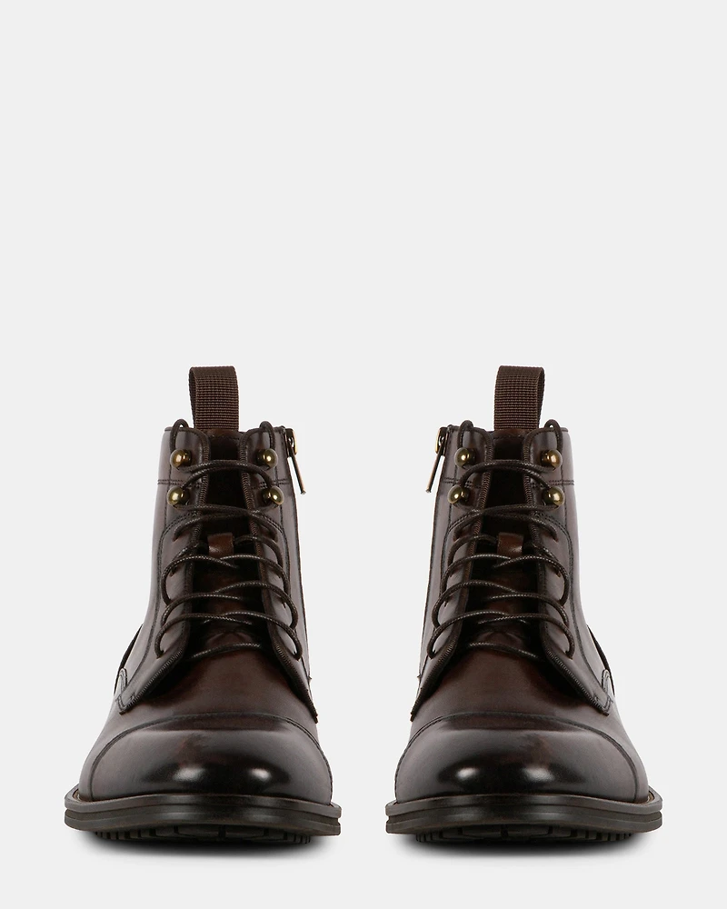 DAYMONN BROWN LEATHER