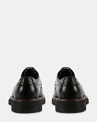 KASAAN BLACK LEATHER