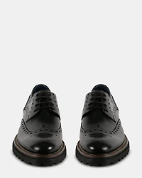 KASAAN BLACK LEATHER