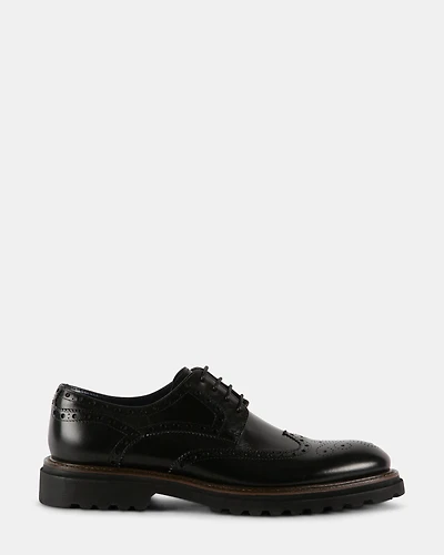 KASAAN BLACK LEATHER