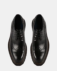 KASAAN BLACK LEATHER