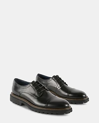 KNITTE BLACK LEATHER