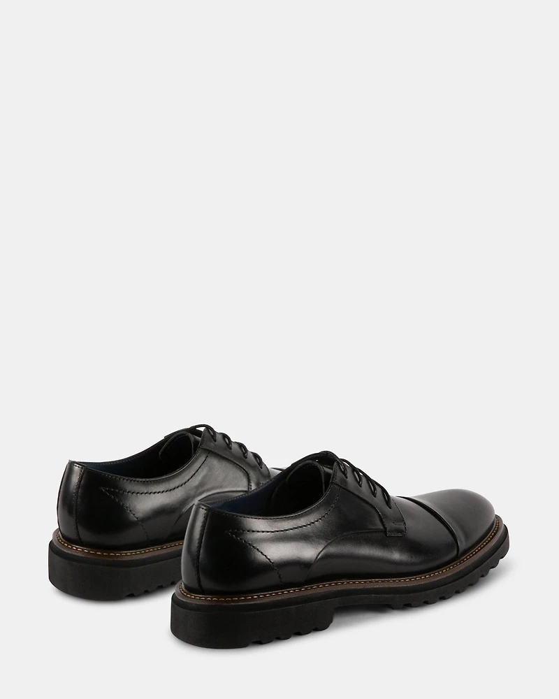 KNITTE BLACK LEATHER
