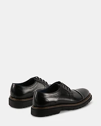 KNITTE BLACK LEATHER