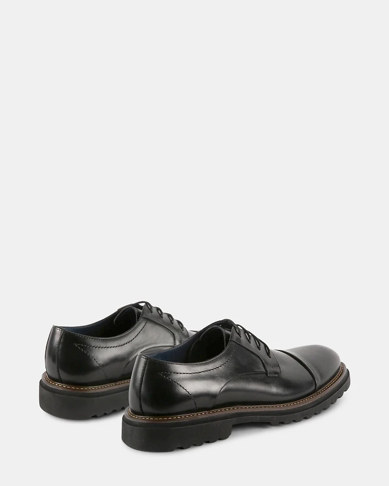 KNITTE BLACK LEATHER