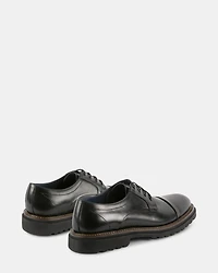 KNITTE BLACK LEATHER