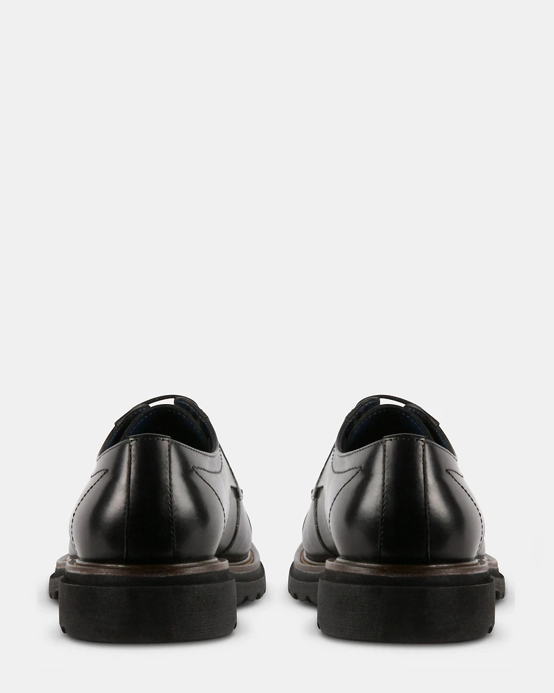 KNITTE BLACK LEATHER