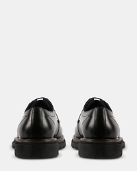 KNITTE BLACK LEATHER