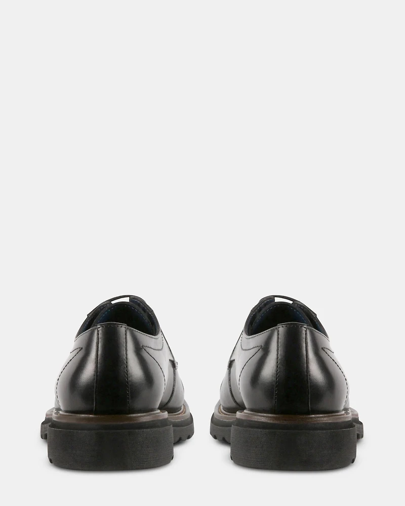 KNITTE BLACK LEATHER